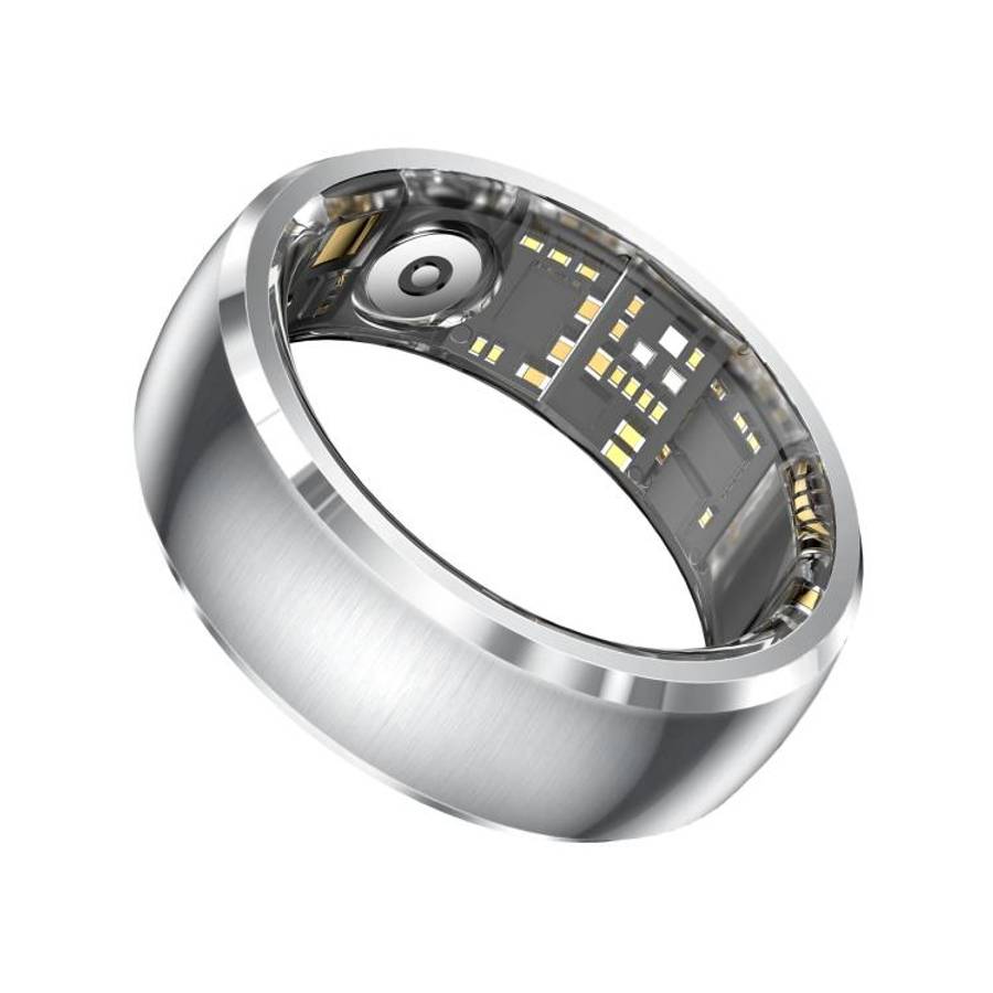 SY15 SIZE 11 Smart Ring, Supports Health Monitoring / Gesture Control(Silver)