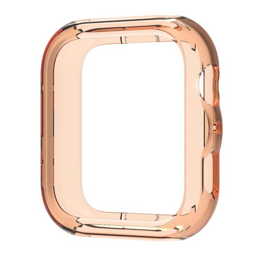 For Huawei  Watch Fit 5 Pro Candy Color Half Coverage Hollow TPU Watch Protective Case(Transparen...