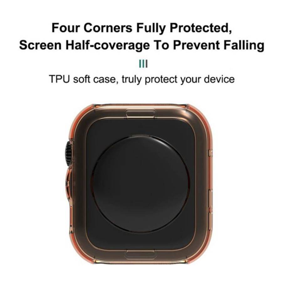 For Huawei  Watch Fit 5 Pro Candy Color Half Coverage Hollow TPU Watch Protective Case(Transparen...
