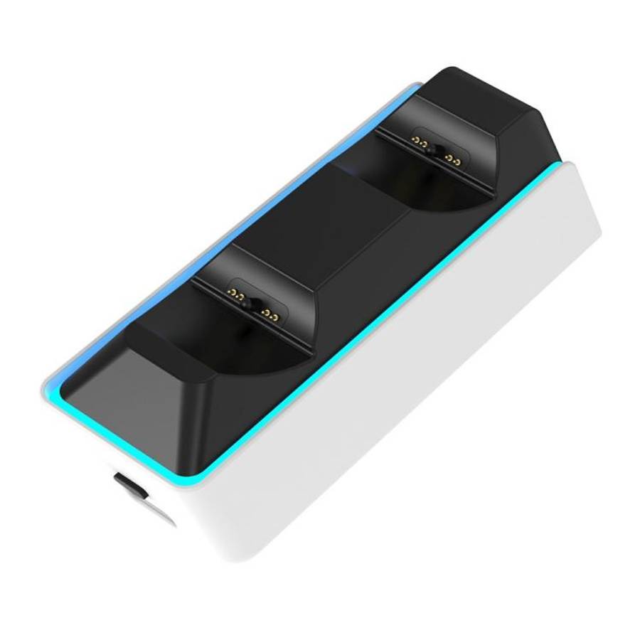 For PS5 / PS5 Slim / PS5 Pro / PS5 Edge 9-RGB Light Modes Fast Charge Station