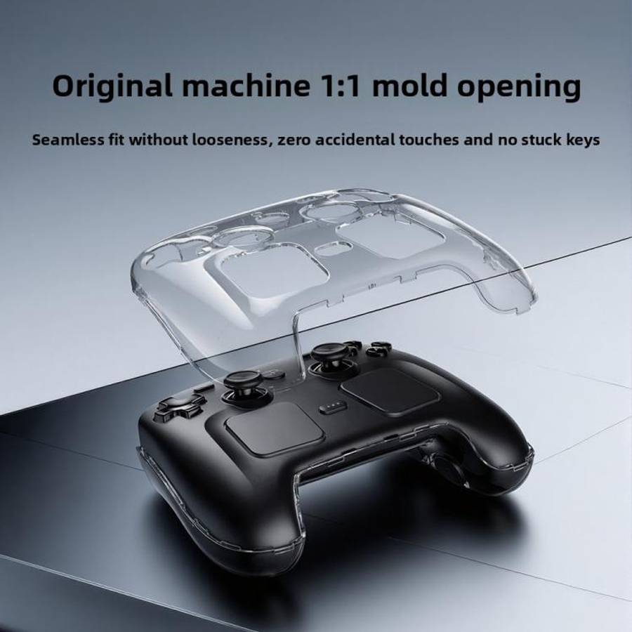 For 2026 Steam Controller 2 Transparent Crystal PC Hard Shell Anti-Drop Protective Case