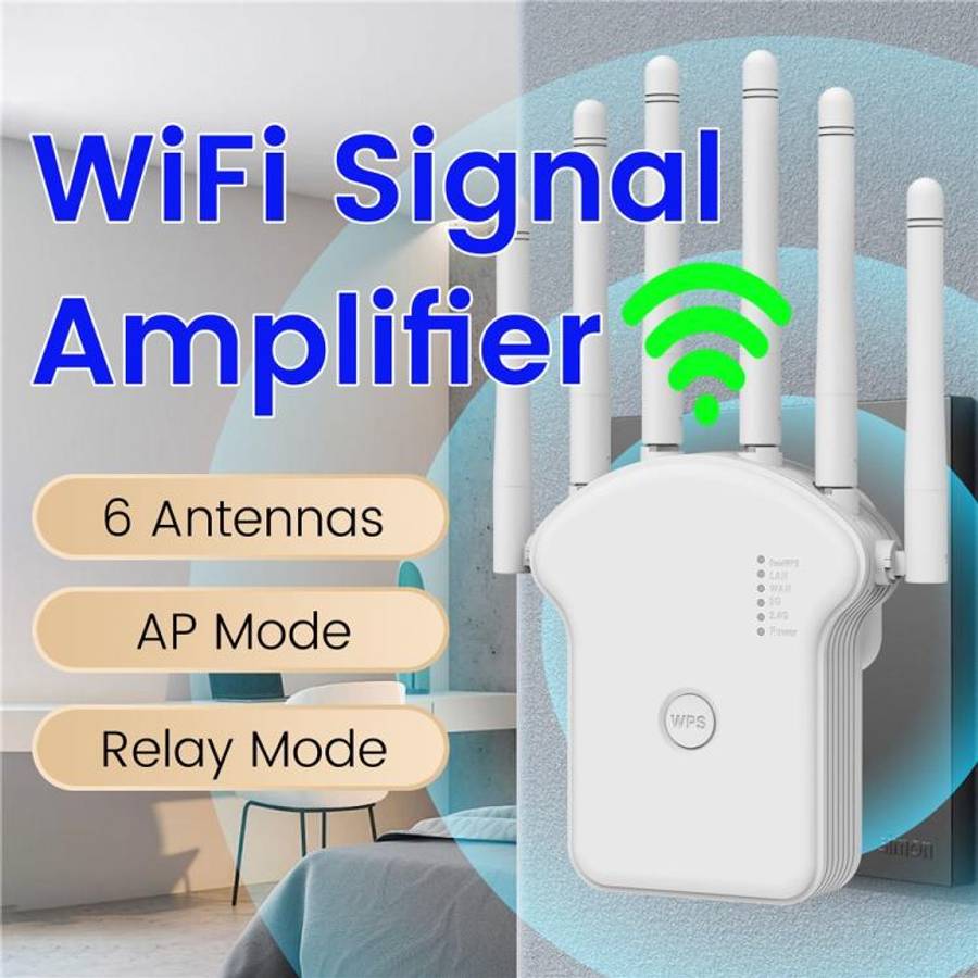 RE1200LN Home Office 1200Mbps WiFi Repeater Extender, Plug:US Plug