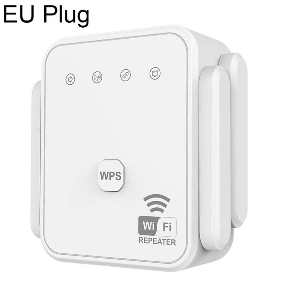 RE300F Home Office Wireless Network Signal Booster 300Mbps, Plug:EU Plug(White)