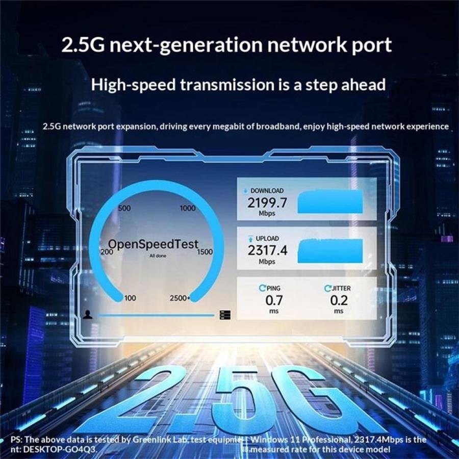 UGREEN CM648-25051 2.5G Network Adapter USB to RJ45 Ethernet Converter