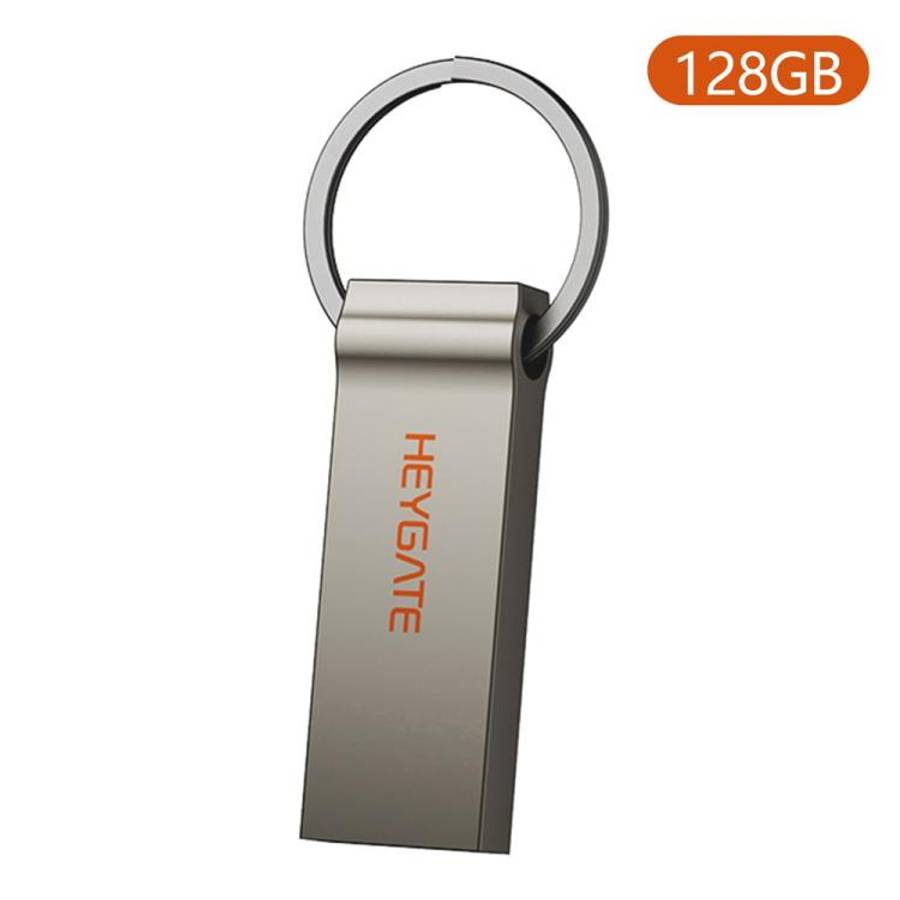 HEYGATE TU20 USB 2.0 Flash Drive Aluminum Alloy Memory Stick for Office School Travel, Capacity:1...