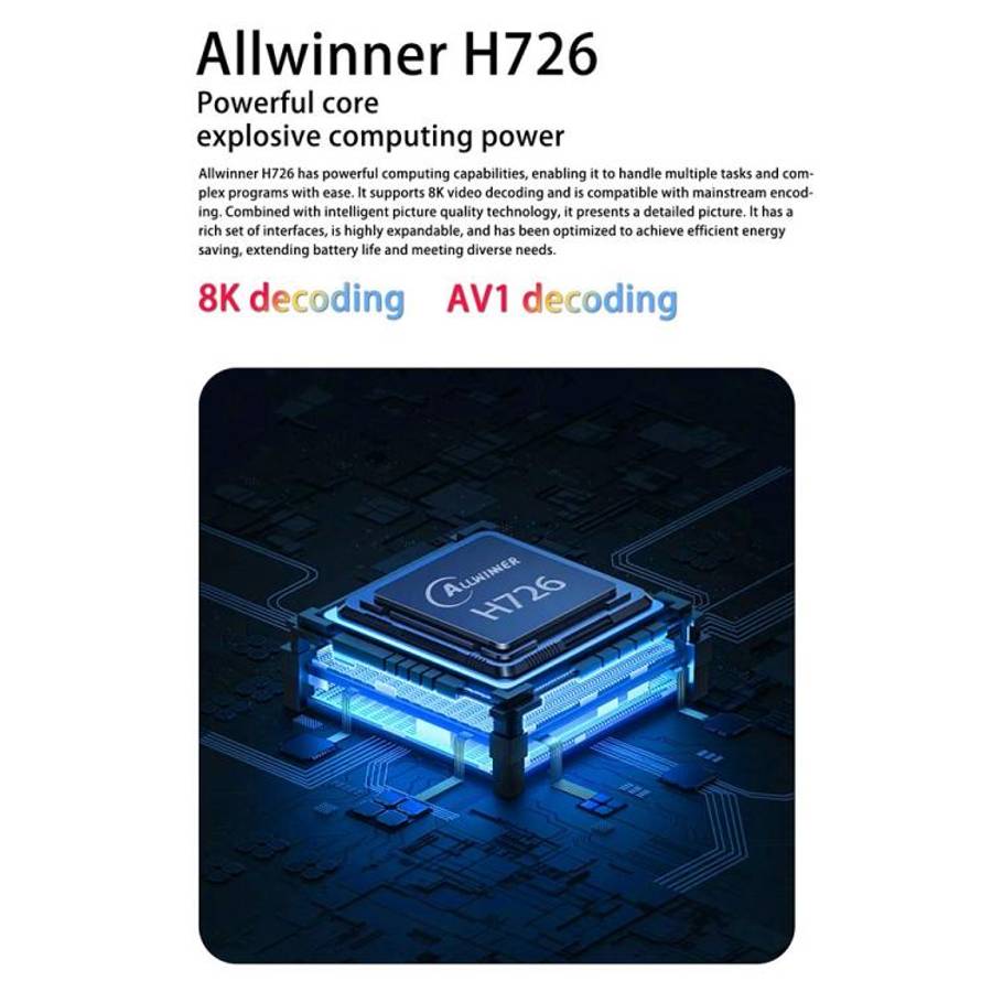 TP360 Android 14 Rotatable Mini Smart Projector Portable Home Theater Projector(UK Plug)