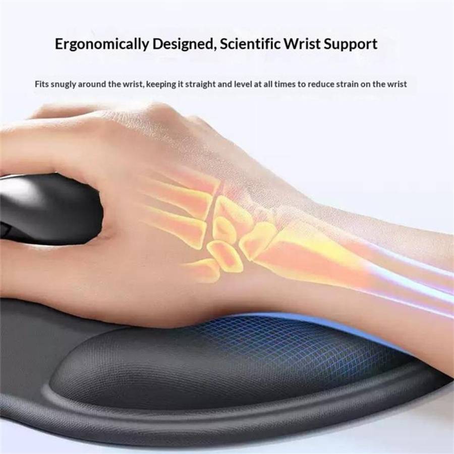 UGREEN LP668 5mm Memory Foam Anti-Slip Ergonomic Wrist Rest Mouse Pad