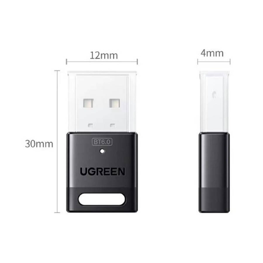 UGREEN 75073 20m Transmission Plug and Play Bluetooth 6.0 USB Adapter