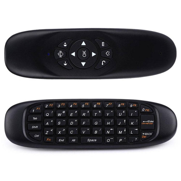 C120 2.4G Mini Keyboard Wireless Remote Mouse with 3-Gyro & 3-Gravity Sensor for PC / HTPC / IPTV...