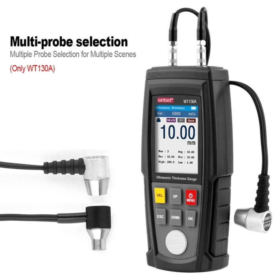 Wintact WT130A Digital Ultrasonic Thickness Gauge Meter Tester USB Charging Digital Thickness Met...