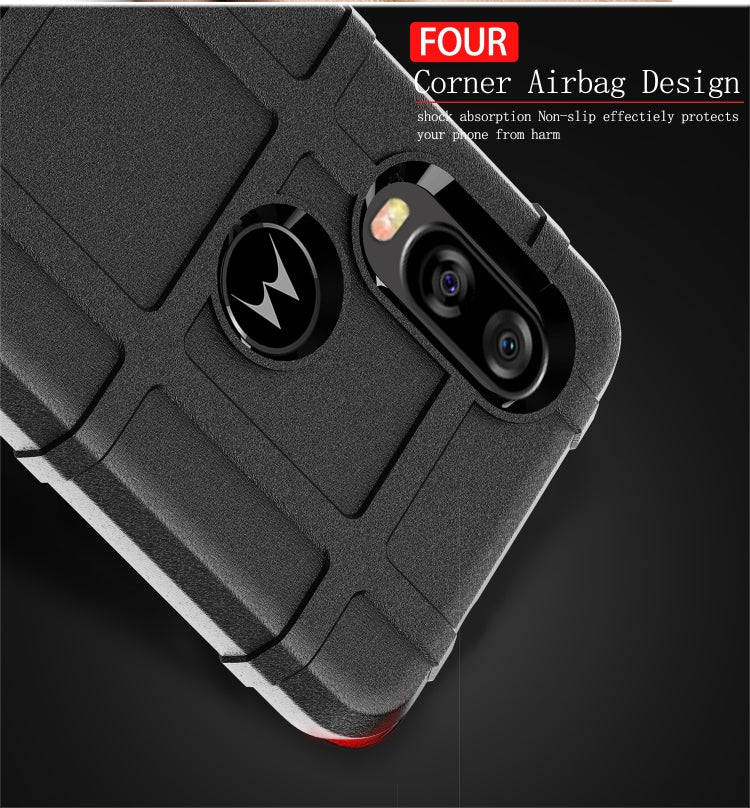 Full Coverage Shockproof TPU Case for Motorola MOTO P50(Black)