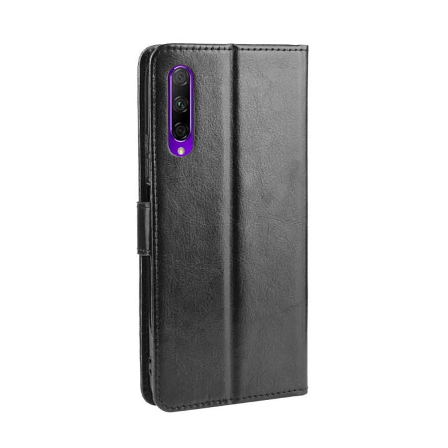 Retro Crazy Horse Texture Horizontal Flip Leather Case for Huawei Honor 9X / Honor 9X Pro, with H...