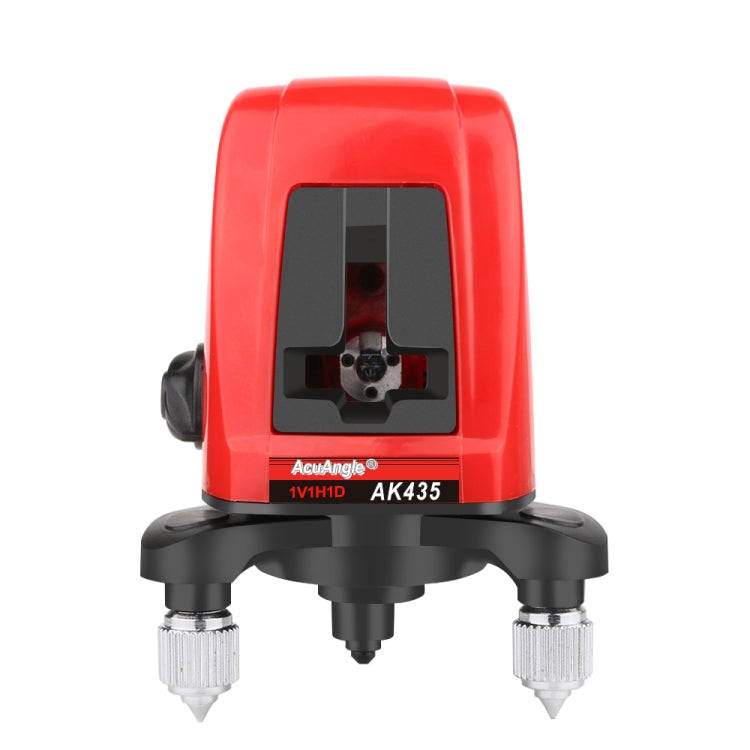 AK435 Laser Level 3D Self Leveling 2 Line Lasers Horizontal Vertical Lasers Level 360 Tripod Mini...