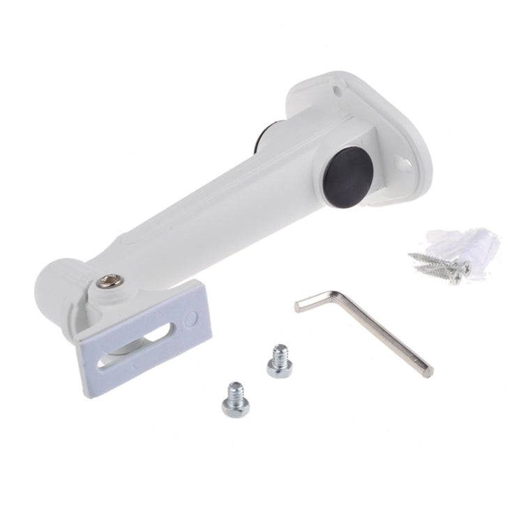 CCTV Wall Mount Stand Aluminum Metallic Silver Bracket Indoor Outdoor for Bullet Camera IP Camera...