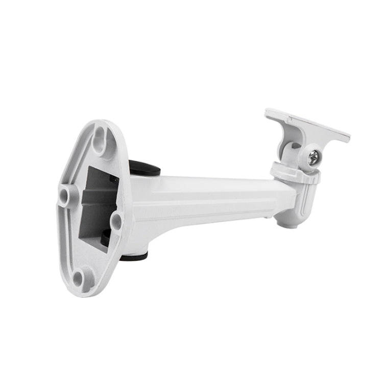 CCTV Wall Mount Stand Aluminum Metallic Silver Bracket Indoor Outdoor for Bullet Camera IP Camera...