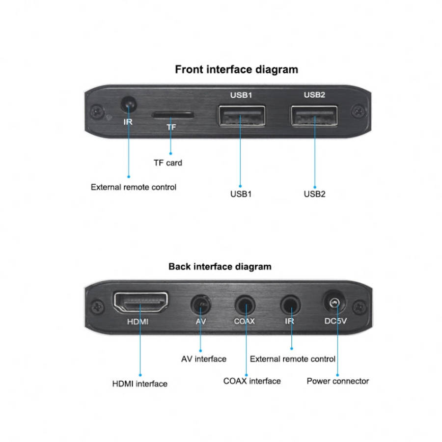 4K HD Player Single AD(UK)