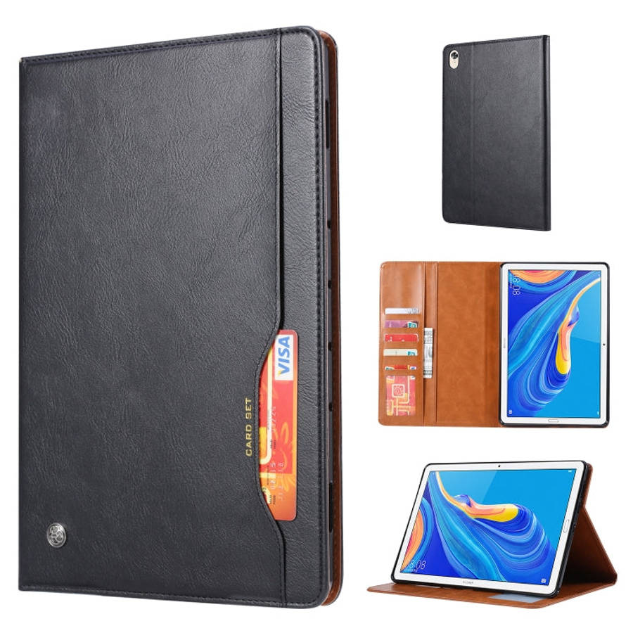 Knead Skin Texture Horizontal Flip Leather Case for Huawei MediaPad M6 8.4 2019, with Photo Frame...
