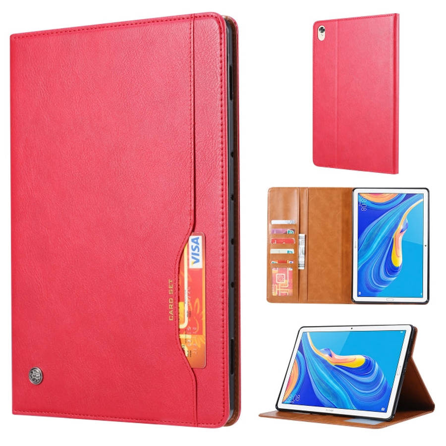 Knead Skin Texture Horizontal Flip Leather Case for Huawei MediaPad M6 8.4 2019, with Photo Frame...