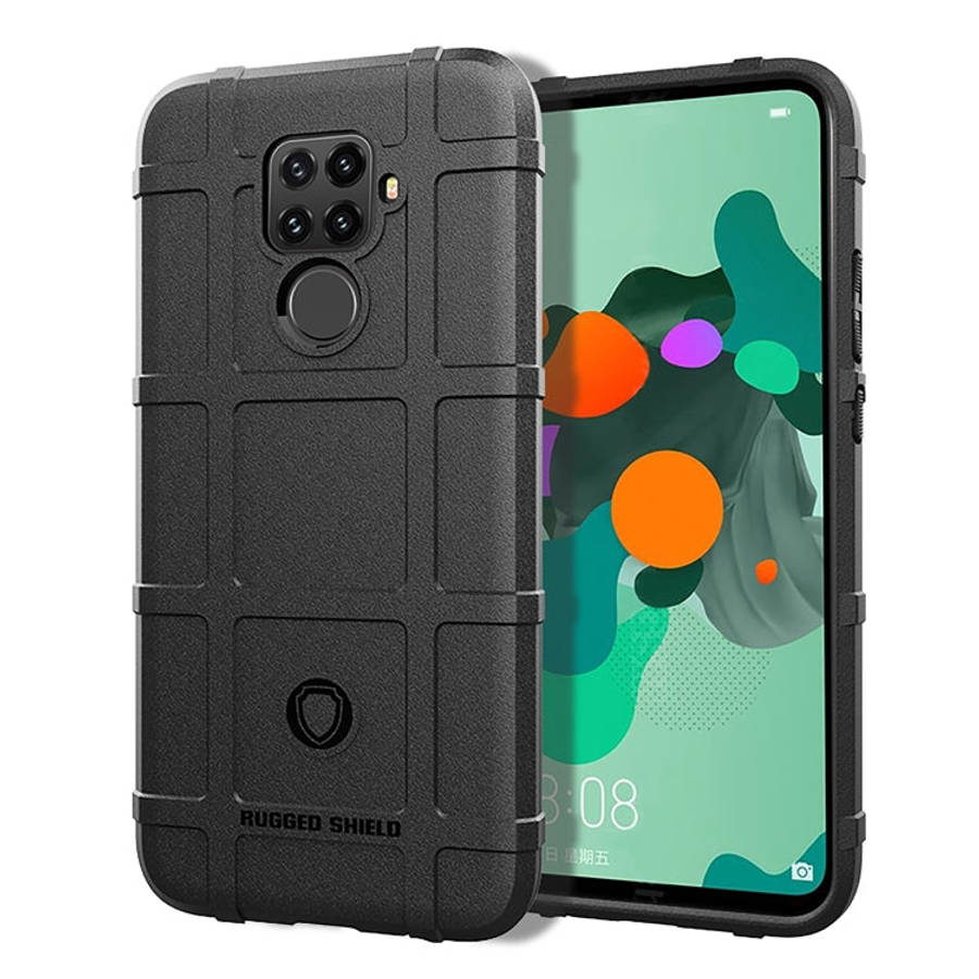 Full Coverage Shockproof TPU Case for Huawei Nove 5i Pro(Black)