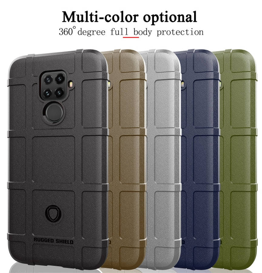 Full Coverage Shockproof TPU Case for Huawei Nove 5i Pro(Black)