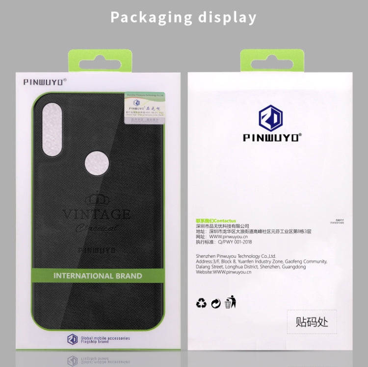 PINWUYO Shockproof Waterproof Full Coverage PC + TPU + Skin Protective Case for Motorola Moto P40...