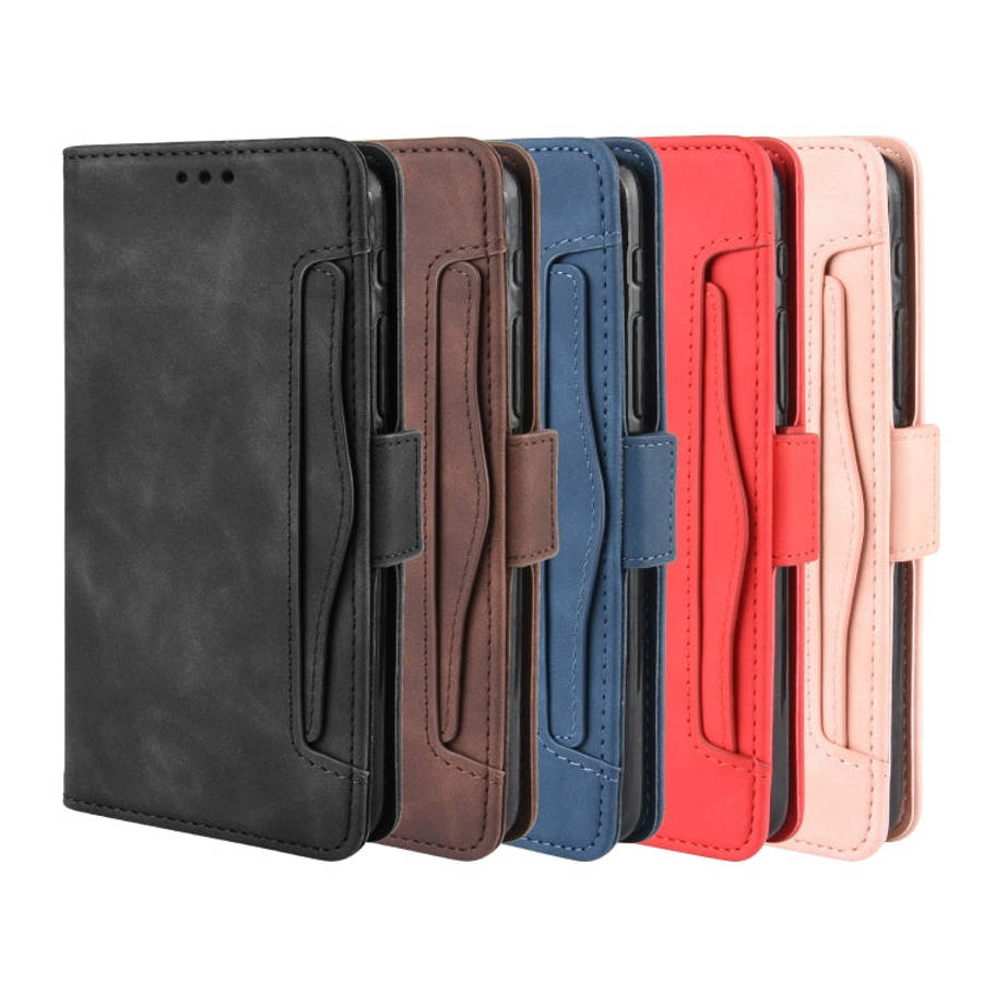 Wallet Style Skin Feel Calf Pattern Leather Case For Asus Zenfone 6 ZS630KL,with Separate Card Sl...