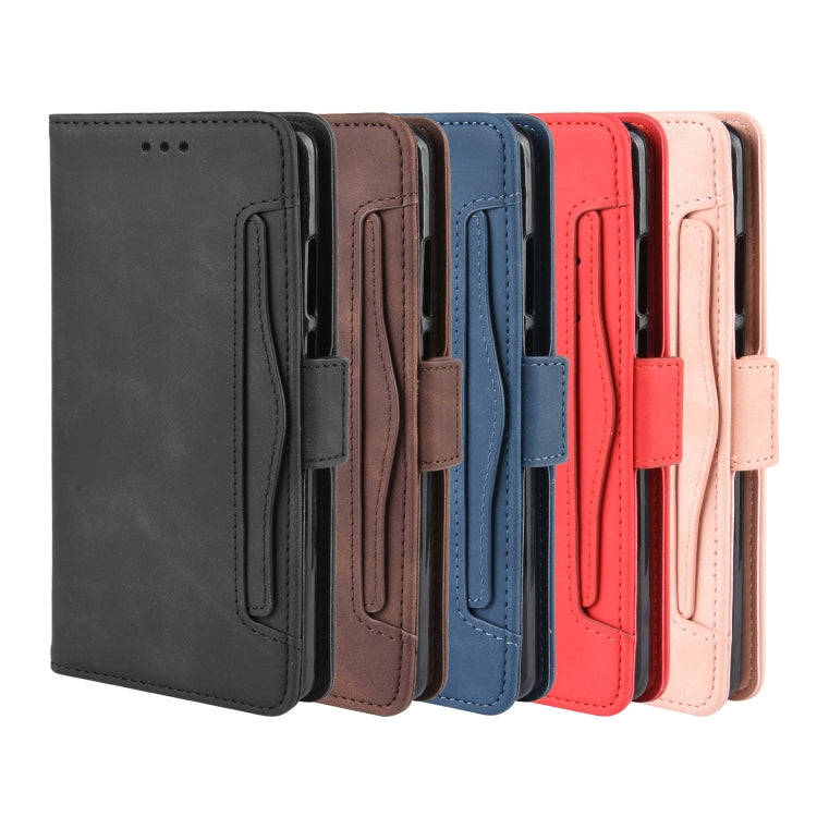 Wallet Style Skin Feel Calf Pattern Leather Case For Huawei P30 Pro,with Separate Card Slot(Pink)
