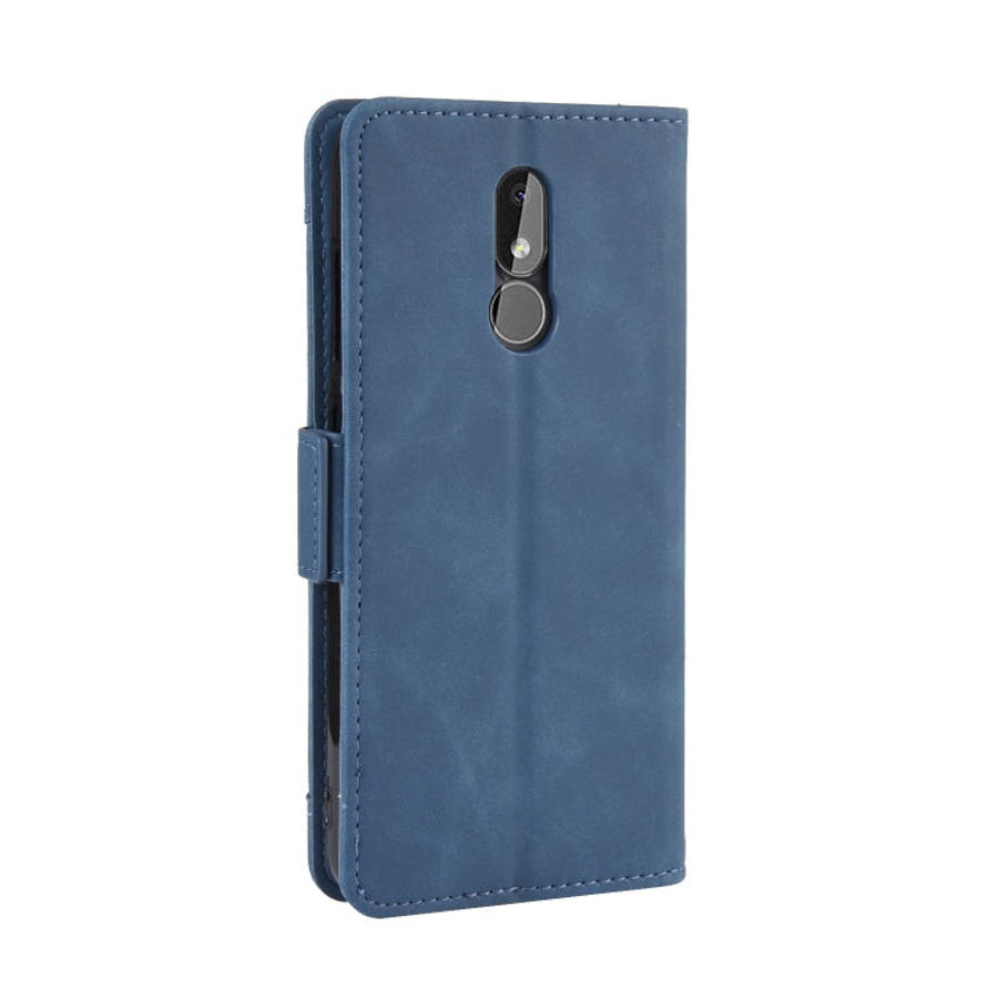 Wallet Style Skin Feel Calf Pattern Leather Case For Nokia 3.2,with Separate Card Slot(Blue)