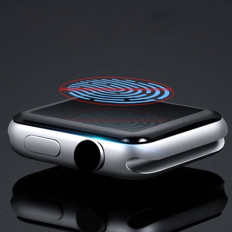 For Apple Watch Series 5 / 4 44mm 2pcs mocolo 0.33mm 9H 3D Round Edge Full Glue Tempered Glass Film