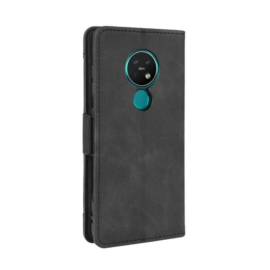 For Nokia 7.2 / 6.2 Wallet Style Skin Feel Calf Pattern Leather Case with Separate Card Slot(B...