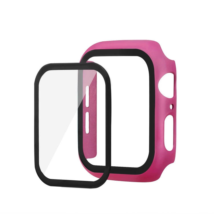 ENKAY Hat-prince Full Coverage PC Case + Tempered Glass Protector for Apple Watch Series 5 / 4 44...