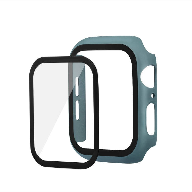 ENKAY Hat-prince Full Coverage PC Case + Tempered Glass Protector for Apple Watch Series 5 / 4 40...