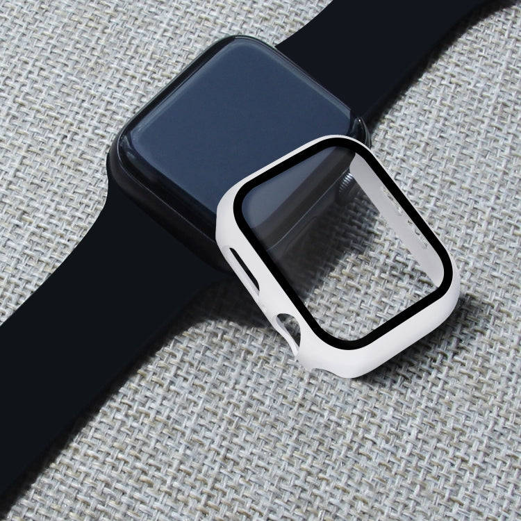 ENKAY Hat-prince Full Coverage PC Case + Tempered Glass Protector for Apple Watch Series 5 / 4 40...