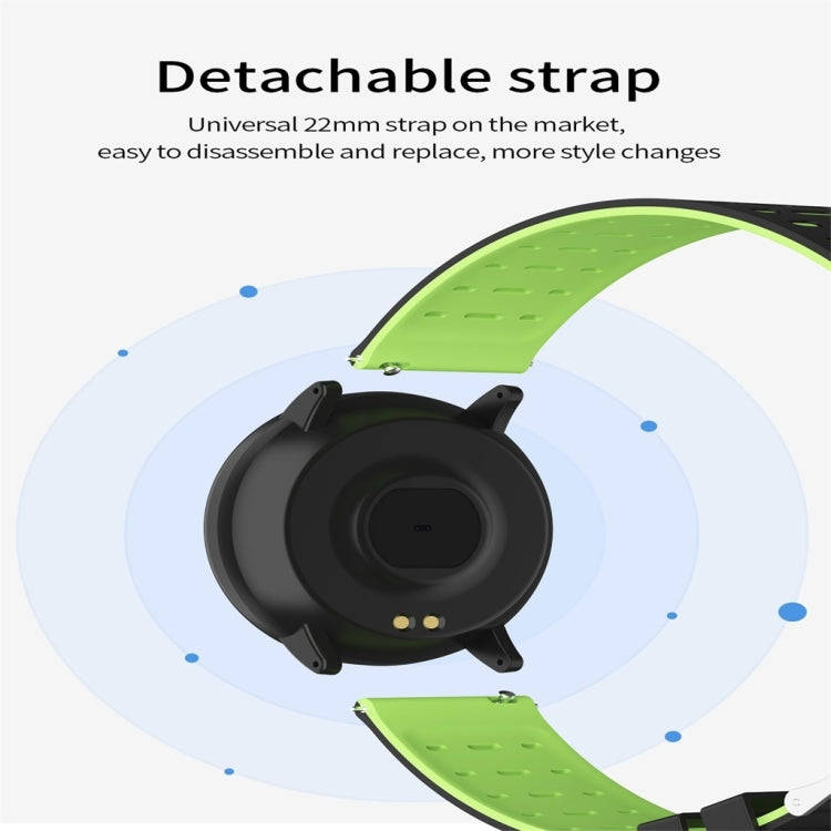 119plus 1.3inch IPS Color Screen Smart Watch IP68 Waterproof,Support Call Reminder /Heart Rate Mo...