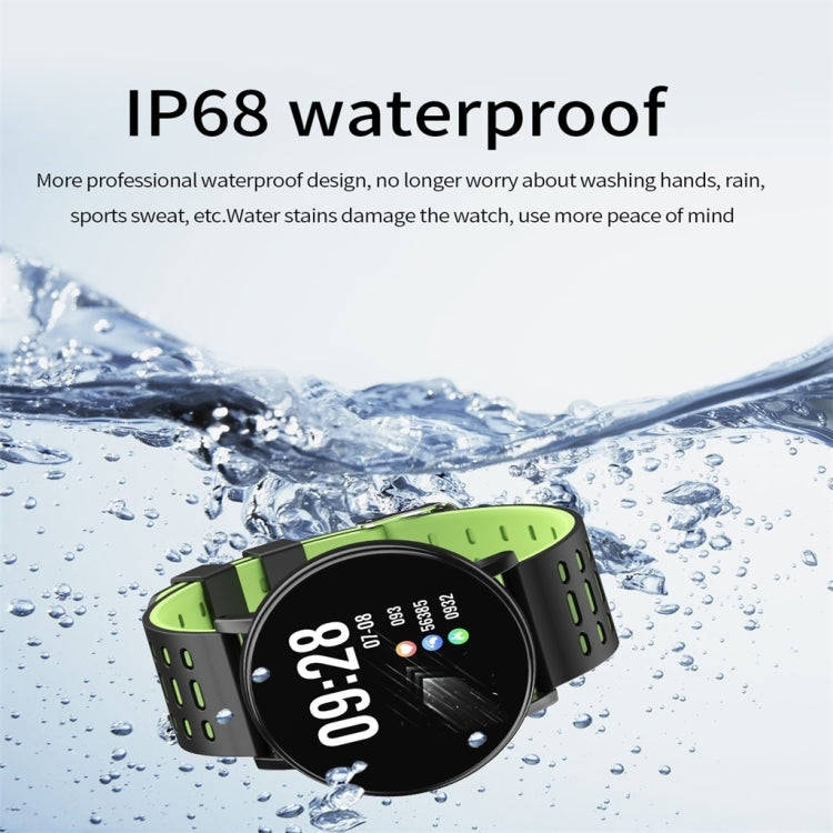 119plus 1.3inch IPS Color Screen Smart Watch IP68 Waterproof,Support Call Reminder /Heart Rate Mo...