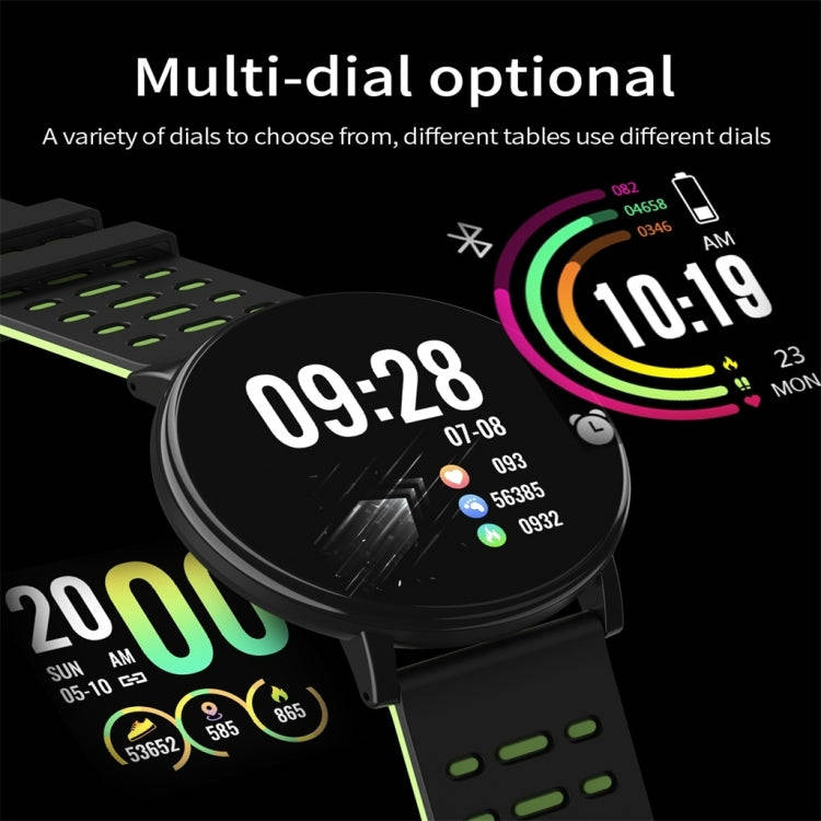 119plus 1.3inch IPS Color Screen Smart Watch IP68 Waterproof,Support Call Reminder /Heart Rate Mo...