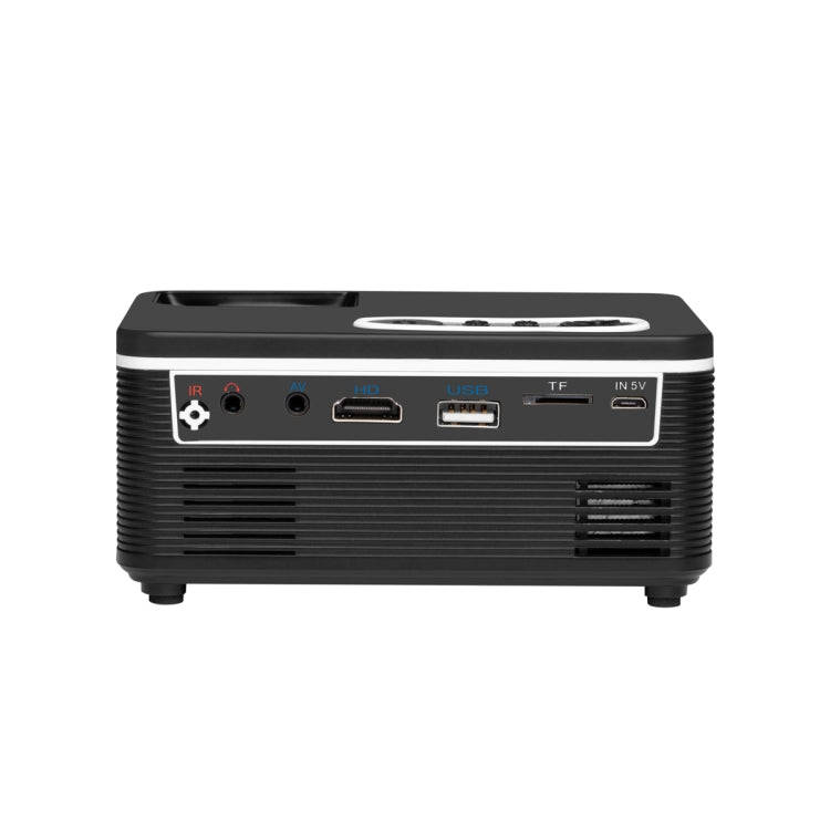 S361 80Lumens 320 x 240 Pixel Portable Mini Projector, Support 1080P, AU Plug(Black)