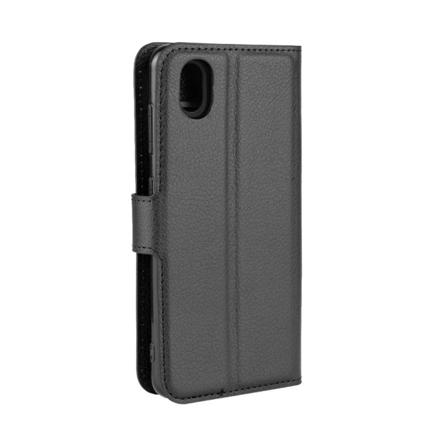 For ZTE Blade A3 2020 Litchi Texture Horizontal Flip Protective Case with Holder & Card Slots & W...