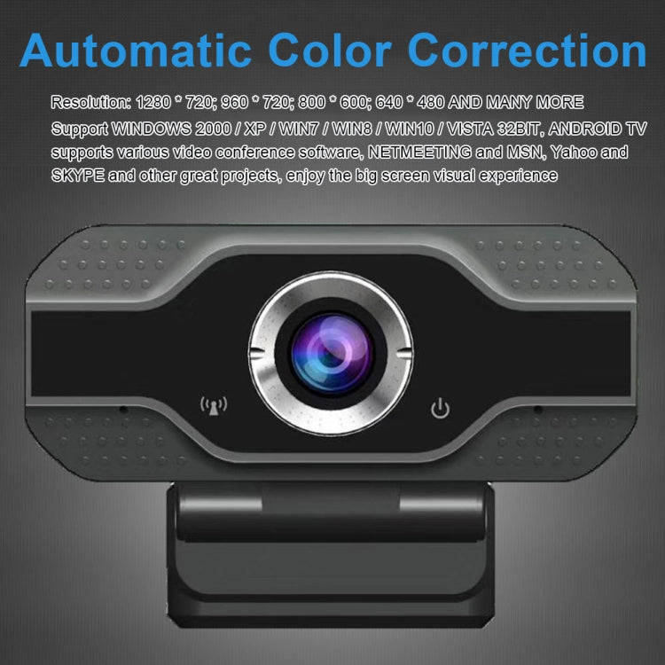 HD 1080P Webcam Built-in Microphone Smart Web Camera USB Streaming Beauty Live Camera for Compute...