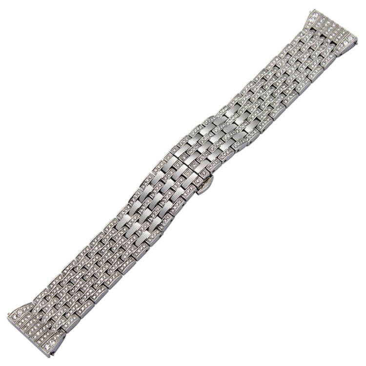 22mm For Huawei Watch GT2e GT2 46mm Aluminum alloy Masonry strap(Silver)