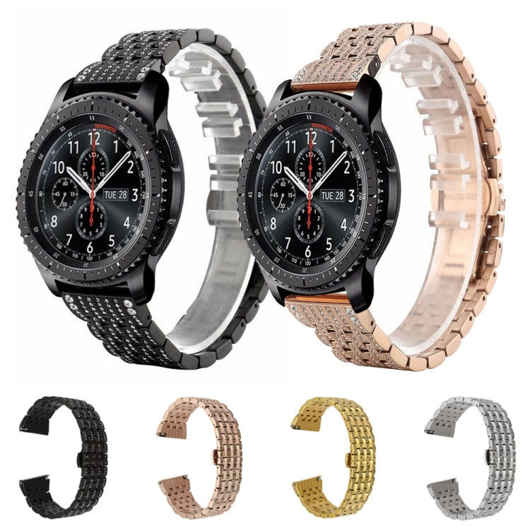 22mm For Huawei Watch GT2e GT2 46mm Aluminum alloy Masonry strap(Silver)