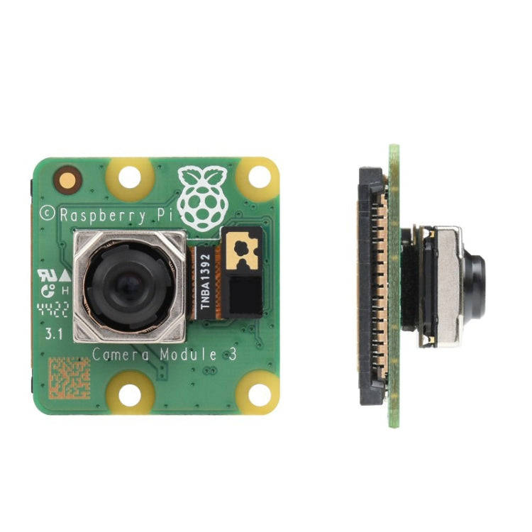 Waveshare For Raspberry Pi Camera Module 3, High Resolution, Auto-Focus 12MP, IMX708, 75° FOV, 2...
