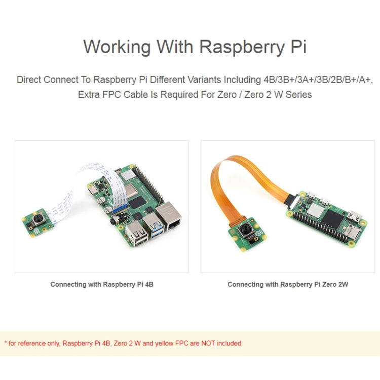Waveshare For Raspberry Pi Camera Module 3, High Resolution, Auto-Focus 12MP, IMX708, 75° FOV, 2...