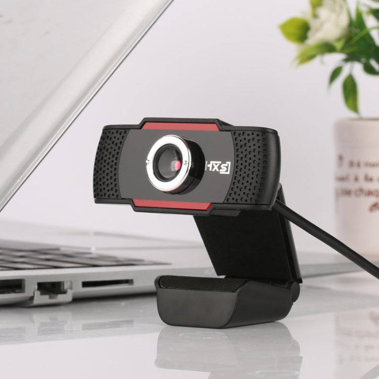 HXSJ S20 USB Webcam 480P PC Camera with Absorption Microphone