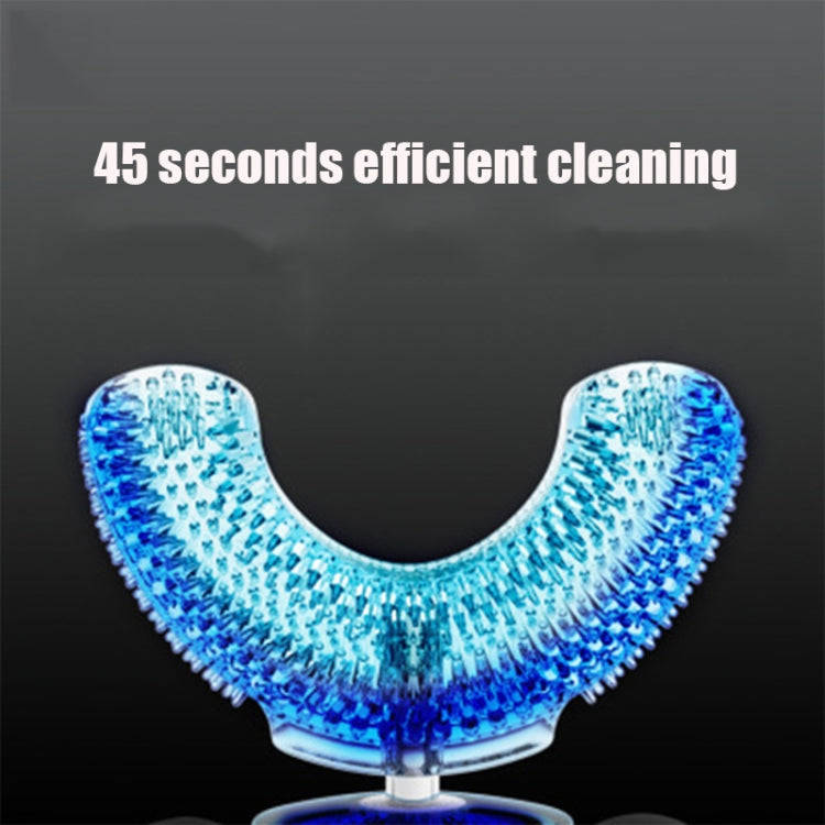 U-shaped Beauty Instrument Ultrasonic Vibration Tooth USB Charging Children Electric Toothbrush, ...