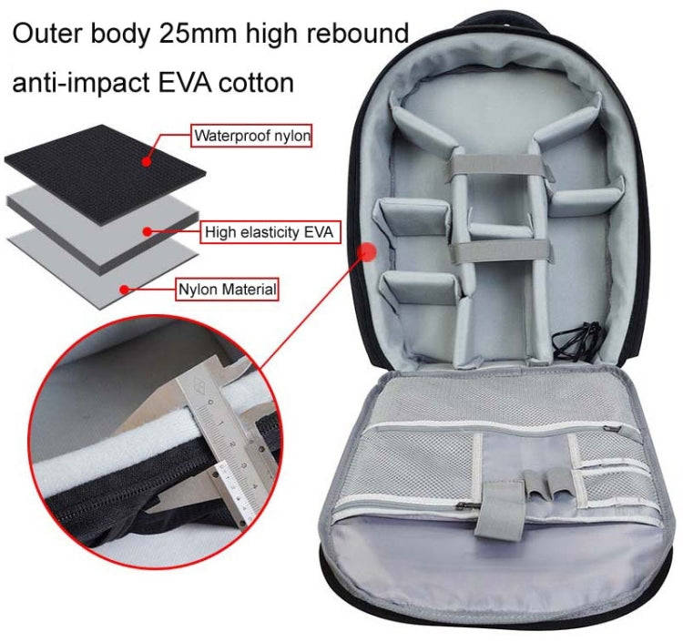 CADeN USB SLR Camera Bag Professional  Waterproof Portable Unisex Camera Bag