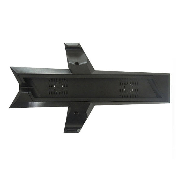 Game Console Radiator And Dual Handle Charging Base For PS4 / PS4 Slim(Black)