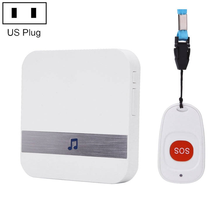 CACAZI C1 Smart Home Wireless Remote Control Doorbell, Style:US Plug