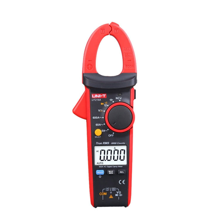 UNI-T UT216A 600A Digital Clamp Meter AC DC Voltage Detector