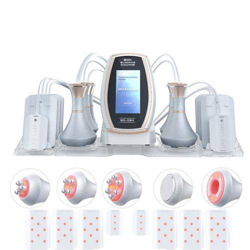 6 In 1  80K Ultrasonic Cavitation Vacuum Radio Frequency Lipo Laser Slimming Machine US Plug(Gold...